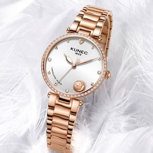 Montres mécaniques automatiques pour hommes d'affaires simples et luxueuses en or personnalisées - Product Image 4