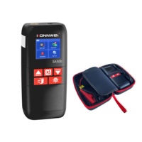 Arrancador de Coches Portátil 4 en 1 SA500 de 10000mAh, Cargador de Batería de 12V con Bomba de Aire e Inflador de Neumáticos de 120PSI