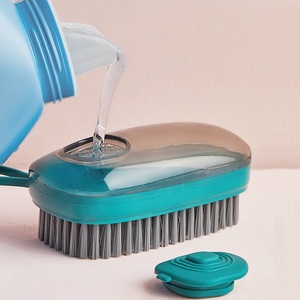 Buen Cepillo Limpiador para Fregar Platos, Fregaderos, Sartenes y Ollas, con Dispensador de Jabón, Cepillo para Limpiar Zapatos - Product Image 2