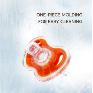 Fabrika oem logo yenidoğan çevre dostu gıda sınıfı BPA ücretsiz bebek yumuşak diş çıkarma yatıştırıcı silikon bebek emzik - Product Image 4