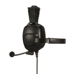 FOR Moto Rola <strong>Two</strong> <strong>Way</strong> <strong>Radio</strong> PMLN6763 Behind <strong>Headset</strong> <strong>with</strong> Noise Canceling Boom <strong>Mic</strong> XiR P6620i XiR P6600i <strong>Radio</strong> Headphone - Product Image 5