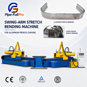 Cintreuse à bras oscillant CNC hydraulique pour profilés en alliage d'aluminium, acier inoxydable et acier au carbone, pliage à froid - Product Image 1