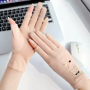 Guantes <span class=keywords><strong>de</strong></span> Conducción <span class=keywords><strong>de</strong></span> Algodón para Mujer, Medios Dedos, con Pantalla Táctil, Protección Solar, para Verano, Libros <span class=keywords><strong>de</strong></span> Psicología Clínica, Aplicables al Aire Libre - Product Image 3