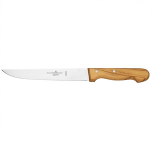 Cuchillo para carne Schwerkrone de 20 cm con mango de madera de olivo, cuchillo para rebanar - Product Image 2