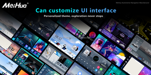 Meihua 10 ''car DVD đài phát thanh android12 xe Stereo cho Peugeot 2008 xe Stereo Bảng điều khiển Bảng điều khiển Carplay Android Auto GPS bt5.0 FM RDS - Product Image 6