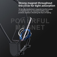 Universal Go Pro Smartphones Selfie Mount Hand Free Travel Phone Holder Magnetic POV Neck Mount