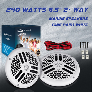 Altavoz marino BT de 6,5 pulgadas, para ATV, exterior, motocicleta, barco, música, altavoz impermeable para motocicleta - Product Image 4