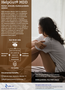 <span class=keywords><strong>Gotas</strong></span> de Aceite Probiótico para el Trastorno Depresivo Mayor, de Color Blanco a Amarillento, 300 Mil Millones de UFC/g, Microencapsulación, Eje Intestino-Cerebro - Product Image 5