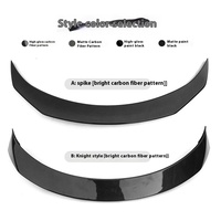 Aileron de queue version sport pour T-esla modèle Y aile de queue en plastique ABS Double pont accessoires de Modification de coffre en queue de canard
