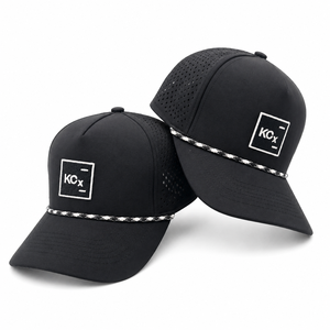 Gorra de Golf de Cinco Paneles con Bordado, Estampado de Cuero, Silicona Personalizada, Alta Calidad, Flexible, MOQ Bajo, Cierre de Velcro, Protección Solar para Hombre - Product Image 1