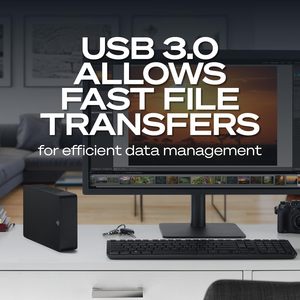ฮาร์ดดิสก์ภายนอก Seagate Expansion 24TB USB 3.0 สำหรับเดสก์ท็อปและแล็ปท็อป พร้อมบริการกู้ข้อมูล - Product Image 5