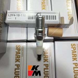 Busi KM PREMIUM Iridium Platinum Baru L3Y4-18-110 IFR6F-13 untuk 929/626WAGON/CX-5/Mazda6 WAGON <span class=keywords><strong>2</strong></span>.0 Mesin MZR 80000km - Product Image 2