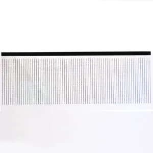 Affichage imperméable extérieur de rideau de publicité de Kingyi-P20, écran mené transparent de grille de lumières de point de pixel de RVB, programmable