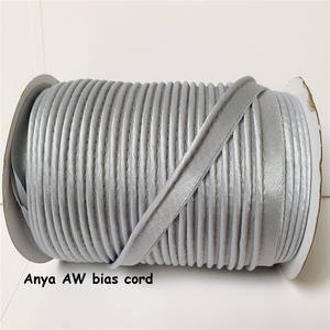 100% смещения полиэстера шнур лента для одежды 12 мм 72yds атласной косой шнур набор «сделай сам» для швейной и обрезки шнурки - Product Image 4