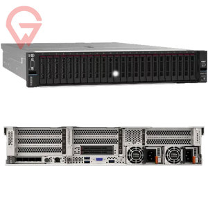 Servidor en rack ThinkSystem SR650 V3 2U de doble procesador para almacenamiento empresarial y gestión de virtualización en centros de datos Lenovo - Product Image 1