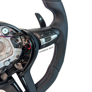 Volante de Cuero Genuino Directo de Fábrica para <span class=keywords><strong>BMW</strong></span> G20 G38 M2 M3 M4 M5 F10 F30 F50 F31 F35 E90 E92 E45 F30 X6 X5 Estilo Personalizado - Product Image 5