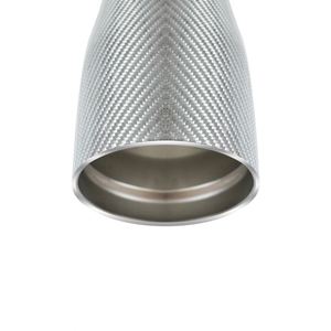 Vaso Térmico SHENYU 3K de Fieltro de Carbono Plateado con Tejido Twill de 5mm de Grosor, Ligero y Aislado, Resistente al Calor hasta 200°C, para Cerveza y Uso Diario - Product Image 5