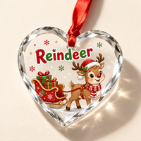Colgante de cristal con forma de corazón de muñeco de nieve Frosty, llavero de cristal con estampado invernal, adorno de diseño personalizado, venta al por mayor, pedido a granel