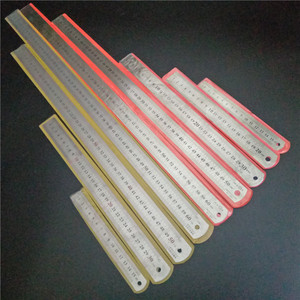 Chấp Nhận Biểu Tượng Tùy Chỉnh Kim Loại Thẳng Cạnh Cai Trị Thép Không Gỉ Cai Trị 6 Inch 12 Inch 16 Inch Cai Trị Thiết Lập - Product Image 4