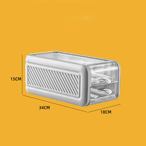 Chất lượng cao trứng nhựa lưu trữ container Khay hộp hình vuông thích hợp Giá đảm bảo chất lượng tiêm PS + Vật liệu vật nuôi - Product Image 2