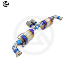 Silenciador Axleback de titanio CSZ para Porsche 911 991,1 991,2 <span class=keywords><strong>GT3</strong></span>/<span class=keywords><strong>GT3</strong></span> <span class=keywords><strong>RS</strong></span> 4.0L, piezas de rendimiento automático de escape - Product Image 4
