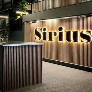 Tùy chỉnh Acrylic signage chữ Backlit 3D kênh chữ dẫn chiếu sáng ngoài trời kinh doanh bảng hiệu dẫn đăng ký - Product Image 1