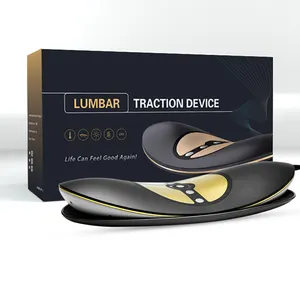 Elektrische Wirbelsäulen dehnung Lumbal Traction Mini Vibrations therapie Massage gerät für den unteren Rücken