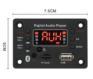 视频墙控制器蓝牙扬声器模块发光二极管数字显示板音频解码板音频解码器