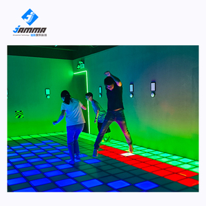 Tương tác gạch lát sàn trò chơi sang trọng Đảng ánh sáng pixel tầng LED trò chơi 3D sàn nhảy để bán - Product Image 1