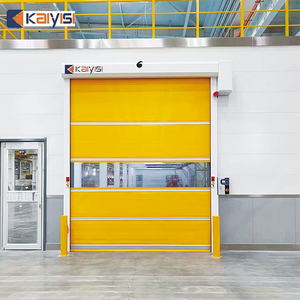 Customized High-Speed Automatic Roll up PVC <strong>Door</strong> with Transparent Window - Product Image 4