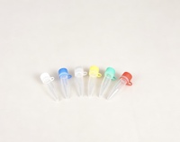 Tube de centrifugation conique gradué en plastique de laboratoire de 5 ml avec verrouillage de sécurité