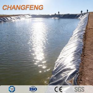 Геомембрана из ПНД (линейный полиэтилен низкой плотности) толщиной 0,5 мм и 1 мм, водонепроницаемая, для укладки на полигонах ТБО, в плотинах, прудах и на креветочных фермах - Product Image 2