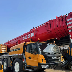 High Performance All Terrain <b>Crane</b> 220Ton 62m Main Boom for SANY SAC2200 Mobile Truck <b>Crane</b> Double Winch Lifting Machine - Product Image 3