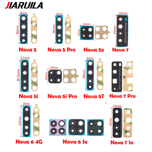 Verre de lentille de caméra arrière arrière pour <span class=keywords><strong>Huawei</strong></span> <span class=keywords><strong>Nova</strong></span> 12 Ultra 12i 12S 11 11i 10 9 8 8i 7 <span class=keywords><strong>7i</strong></span> 6 SE 5i Pro 5T 5Z 4 3 3i Pièces de rechange pour téléphone - Product Image 3