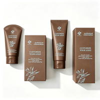 Tube en plastique PE personnalisé, vide, souple, pour emballage cosmétique, crème pour les mains, lotion, huile essentielle, tube à presser avec boîte