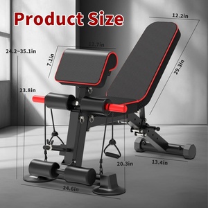 Equipo de Ejercicio Ajustable para Tonificar y Moldear Músculos, Entrenamiento de Fuerza, Gimnasio <span class=keywords><strong>en</strong></span> Casa, Ejercicios con Pesas - Product Image 3