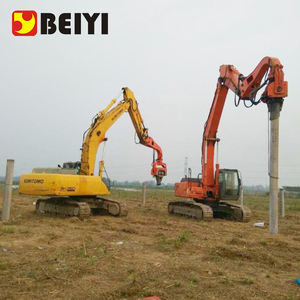 Martello Vibrante Idraulico per Escavatore 18-65T e Battipalo Vibrante con Motore ad Alta Coppia e Nucleo ad Alta Efficienza - Product Image 5