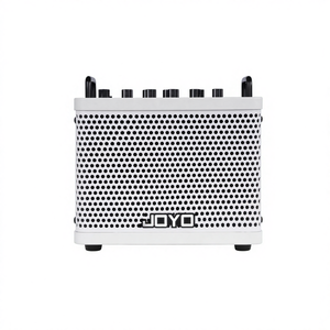 Amplificatore per Basso JOYO DC15B Bianco Certificato CE/RoHS con Funzioni Looper e Accompagnamento, Costruzione in Metallo Resistente, Controllo a Manopola, 6200g - Product Image 1