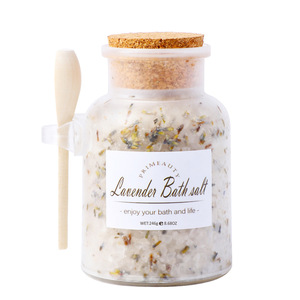Sels de bain à la rose séchée, <span class=keywords><strong>sel</strong></span> marin moyen-gros, pour les pieds et le corps, nettoyage en profondeur, nourrissant, aromathérapie, cristaux de bain spa, 246g - Product Image 6