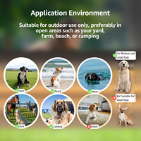 999yards U-BLOX Chip GPS Elektrischer Hundezaun für den Außenbereich, drahtloses Hundezaunsystem, Hunde-Schockhalsband, elektrisches Zaunsystem