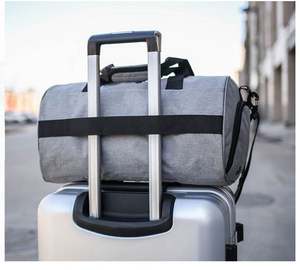 Waterproof Leopard Oxford <b>Sport</b> Yoga <b>Bag</b> Large Capacity Folding Duffle <b>Bag</b> with Sneaker Compartments <b>Gym</b> <b>Sport</b> Travel <b>Bag</b> - Product Image 6