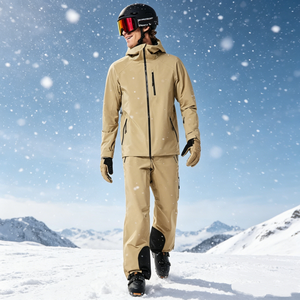 Chaqueta de Esquí Doble para <span class=keywords><strong>Hombre</strong></span>, Diseño <span class=keywords><strong>Snow</strong></span> Custom, de la Marca Factory <span class=keywords><strong>Outlet</strong></span>, Modelo Mountain Ventures, Impermeable, para Esquí de Montaña y Resort - Product Image 1