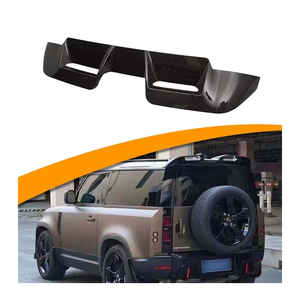 Universalสปอยเลอร์หลังคาคาร์บอนไฟเบอร์สปอยเลอร์ด้านหลังWing <span class=keywords><strong>Rock</strong></span>สไตล์สําหรับLand Rover Defender <span class=keywords><strong>90</strong></span> 110 รถUniversalสปอยเลอร์หลังคา - Product Image 1