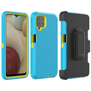 Funda protectora 3 en 1 para <span class=keywords><strong>Samsung</strong></span> A12/A03 Core, armadura resistente a prueba de golpes - Product Image 3