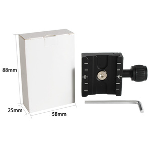 Adaptador de Montaje Universal para Trípode de Cámara Vicsound QR50 de Aleación de Aluminio, Clip de Sujeción Arca para Placa de Liberación Rápida para DSLR - Product Image 5