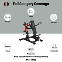 Appareil Commercial de Musculation des Épaules à Ciseaux avec Siège et Dossier Réglables pour Entraînement du Haut du Corps en Salle de Sport Professionnelle