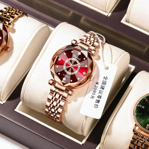 <span class=keywords><strong>Reloj</strong></span> Suxuan Binbond N106 Sales Starry para <span class=keywords><strong>mujer</strong></span>, Cara de diamante, cristal multiangular, acero inoxidable, cuarzo, <span class=keywords><strong>reloj</strong></span> resistente al agua para - Product Image 2