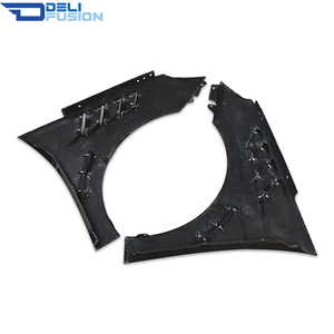 Guardabarros Delantero de Fibra de Carbono Estilo DLF para Hyundai Elantra N CN7 Avante 2021-2023 - Product Image 5