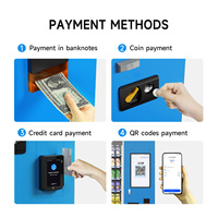 Distributeur automatique intelligent de 21,5 pouces à 60 compartiments, distributeur commercial de snacks et de boissons, écran tactile, paiement sans espèces, produit très demandé
