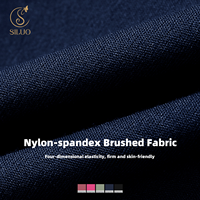SILUO livraison directe ensemble de survêtement de haute qualité Nylon Spandex vêtements de sport nouvelle jupe solide, soutien-gorge, gilet, pantalon évasé ensemble d'entraînement de Yoga
